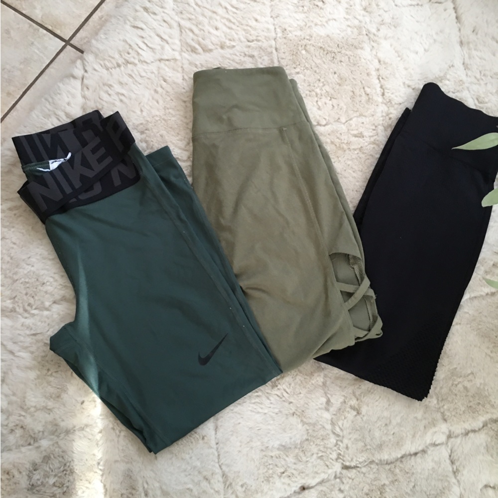 Bundle of 3 works out tights
